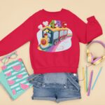 Deep Rose Kids Choice Sweatshirt