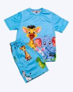 Cute Jungle Print Kids Outfit