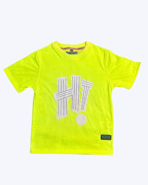 Neon Green Kids Choice T-Shirt