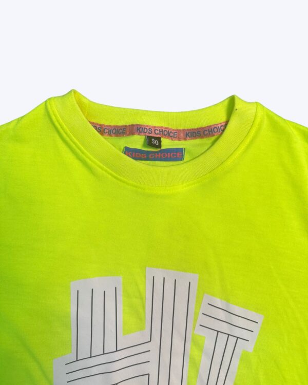 Neon Green Kids Choice T-Shirt